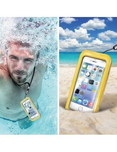 Celly WPCIPH03 custodia per cellulare 10,2 cm (4") Cover Giallo