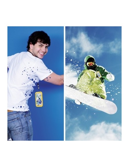 Celly WPCIPH03 custodia per cellulare 10,2 cm (4") Cover Giallo