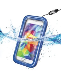 Celly WPCSAM02 custodia per cellulare 12,9 cm (5.1") Cover Blu