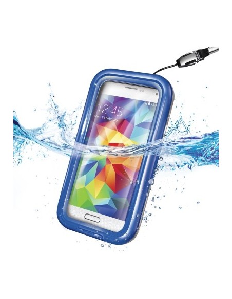 Celly WPCSAM02 custodia per cellulare 12,9 cm (5.1") Cover Blu