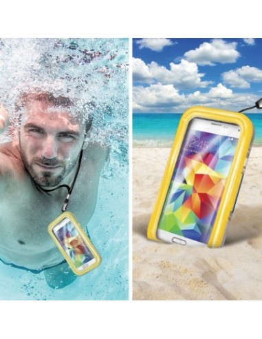 Celly WPCSAM03 custodia per cellulare 12,9 cm (5.1") Cover Giallo