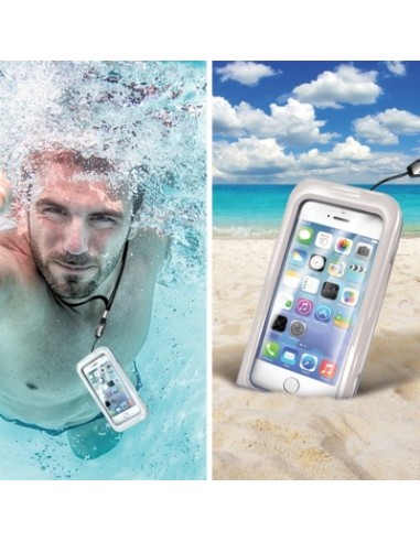 Celly WPCIPH01 custodia per cellulare 10,2 cm (4") Cover Bianco