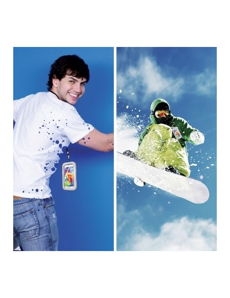 Celly WPCSAM01 custodia per cellulare 12,9 cm (5.1") Cover Bianco