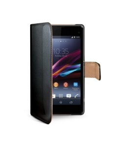 Celly WALLY custodia per cellulare Custodia a borsellino Nero
