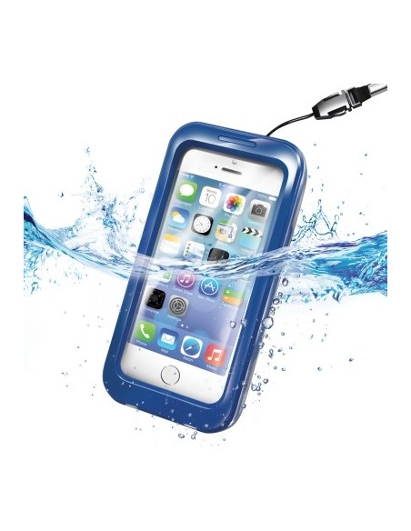 Celly WPCIPH02 custodia per cellulare 10,2 cm (4") Cover Blu