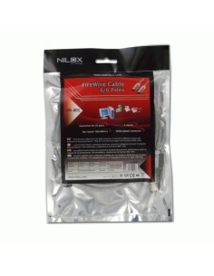 Nilox 07NXFC01PG202 cavo firewire 1 m 2