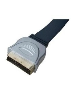Nilox Scart 1m M M 21pin Cavo SCART SCART (21-pin) Blu