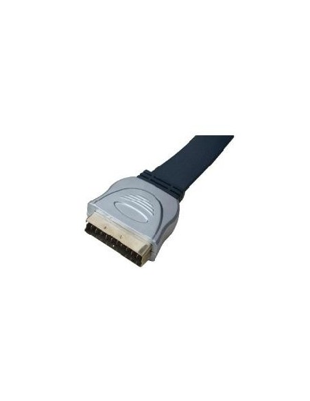 Nilox Scart 1m M M 21pin Cavo SCART SCART (21-pin) Blu