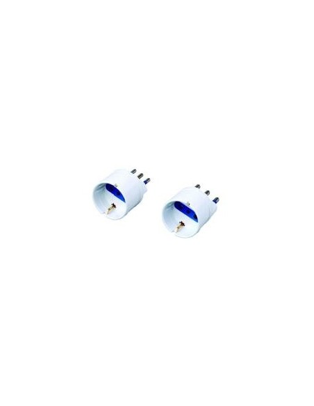 Nilox 07NXAD0000005 adattatore per inversione del genere dei cavi CEI 23-16 VII (16A 250V )M CEE 7 4 (16A 250V) F Bianco