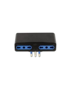 Nilox ADATTATORE 10A 4 BIPASSO NERO CEI 23-16 VII