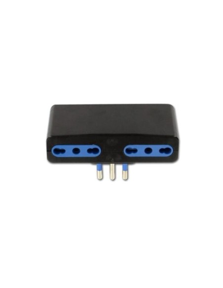 Nilox ADATTATORE 10A 4 BIPASSO NERO CEI 23-16 VII