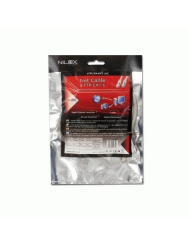 Nilox 07NXDF01LL201 cavo InfiniBand e in fibra ottica 1 m LC Rosso