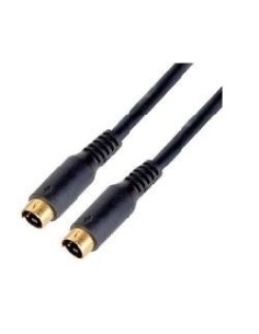 Nilox Video S-VHS 2m M M Min Din Cavo S-video S-Video (4-pin) Nero
