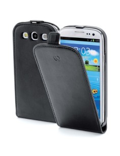 Celly FACE232 custodia per cellulare Custodia flip a libro Nero
