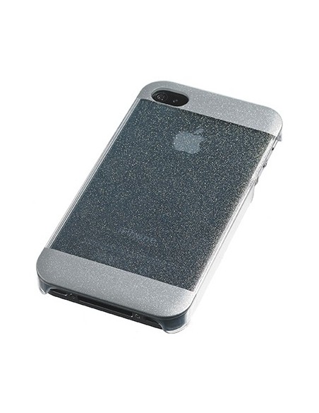 Celly GLCOV2IP403 custodia per cellulare Cover Argento