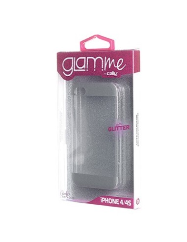 Celly GLCOV2IP403 custodia per cellulare Cover Argento