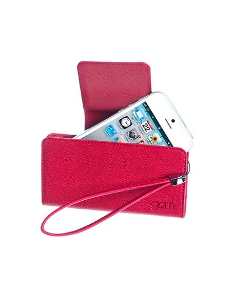 Celly GLPOCIP501 custodia per cellulare Custodia a libro Rosa