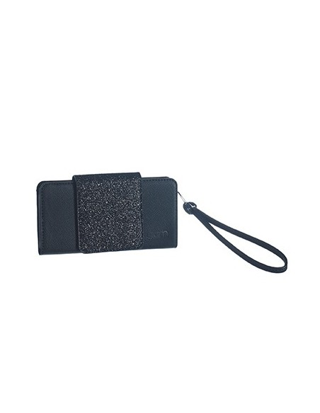 Celly GLPOCIP502 custodia per cellulare Custodia a libro Nero