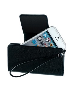 Celly GLPOCIP502 custodia per cellulare Custodia a libro Nero 2