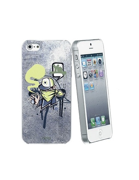 Celly GRBIP504 custodia per cellulare Cover Verde