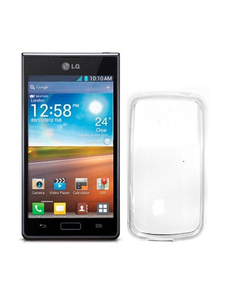 Celly GELSKIN269 custodia per cellulare Custodia a libro Trasparente