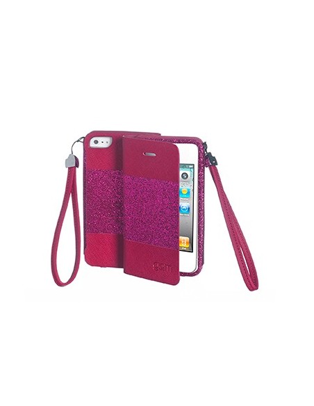 Celly GLAMme custodia per cellulare 8,89 cm (3.5") Custodia a libro Rosa