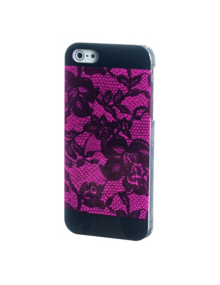 Celly CELGLCOVPIP501 custodia per cellulare 10,2 cm (4") Cover Nero, Rosa