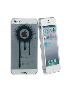 Celly GRDIP501 custodia per cellulare Cover Nero, Trasparente