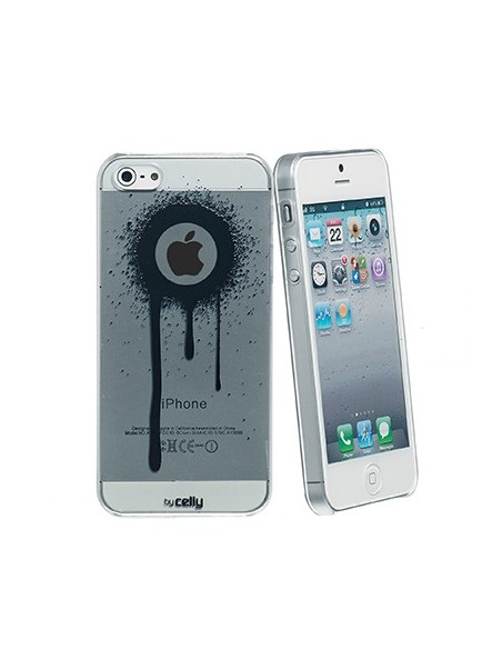Celly GRDIP501 custodia per cellulare Cover Nero, Trasparente