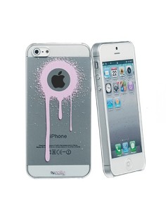 Celly GRDIP503 custodia per cellulare Cover Rosa, Trasparente