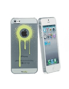 Celly GRDIP505 custodia per cellulare Cover Trasparente, Giallo