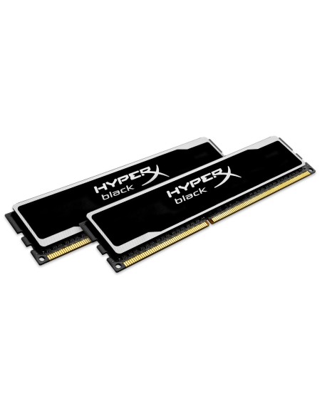 HyperX black 8GB DDR3-1600MHz Kit memoria 2 x 4 GB