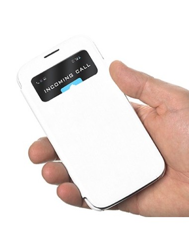 Celly FLFS403 custodia per cellulare Custodia a libro Bianco