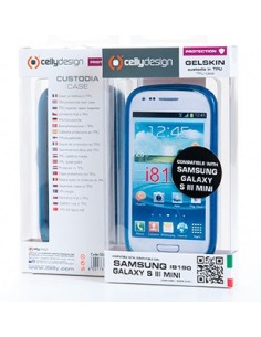 Celly GELSKIN280LB custodia per cellulare Cover Blu 2