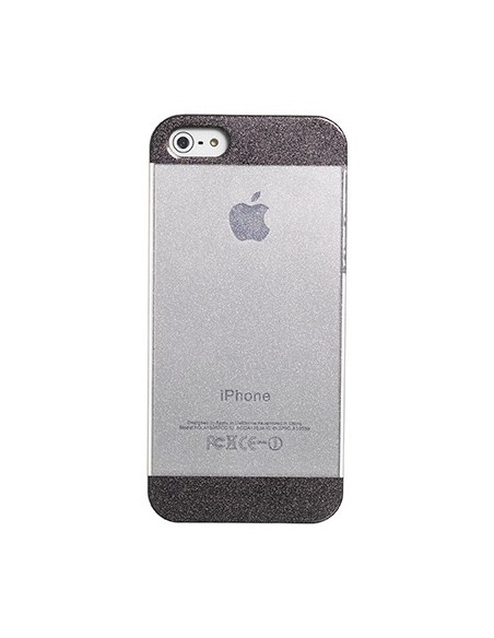 Celly GLAMme custodia per cellulare 10,2 cm (4") Cover Nero, Trasparente