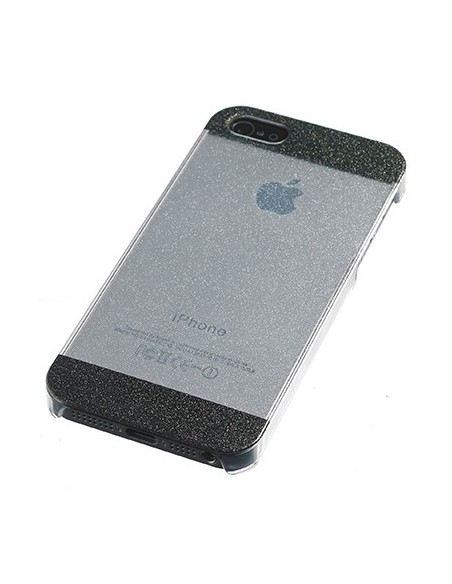 Celly GLAMme custodia per cellulare 10,2 cm (4") Cover Nero, Trasparente