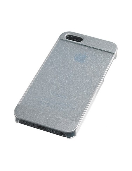 Celly GLAMme custodia per cellulare 10,2 cm (4") Cover Argento, Trasparente