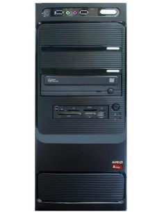 Nilox NLX- -AMD PC AMD A4 A4-4000 4 GB DDR3-SDRAM 500 GB HDD Midi Tower Nero