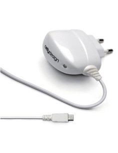 Celly T1MICROW Caricabatterie per dispositivi mobili Telefono cellulare Bianco AC Interno