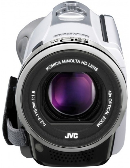 JVC GZ-E305WEU videocamera Videocamera palmare 2,5 MP CMOS Full HD Bianco