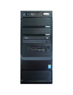 Nilox NLX-PC-I3 PC stazione di lavoro Intel® Core™ i3 i3-4130 4 GB DDR3-SDRAM 500 GB HDD FreeDOS Midi Tower Nero