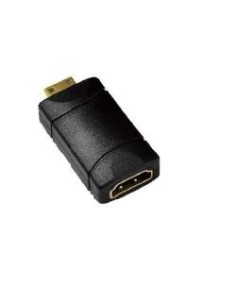 Nilox HDMI F - Mini HDMI M Mini-HDMI HDMI 19 Nero