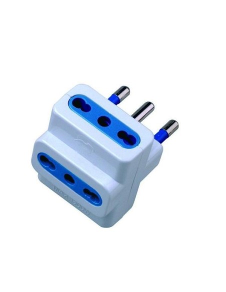 Nilox ADATTATORE 16A 3 BIPASSO BIANCO CEI 23-16 VII