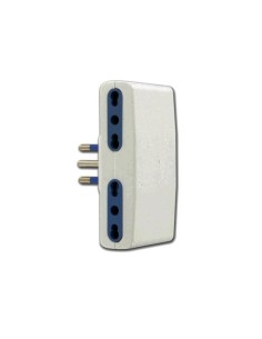Nilox ADATTATORE 10A 4 BIPASSO BIANCO CEI 23-16 VII