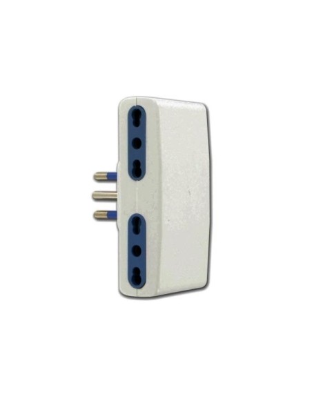 Nilox ADATTATORE 10A 4 BIPASSO BIANCO CEI 23-16 VII