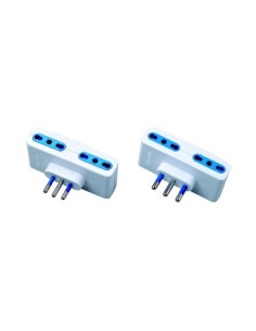 Nilox ADATTATORE 10A 4 BIPASSO BIANCO CEI 23-16 VII 2