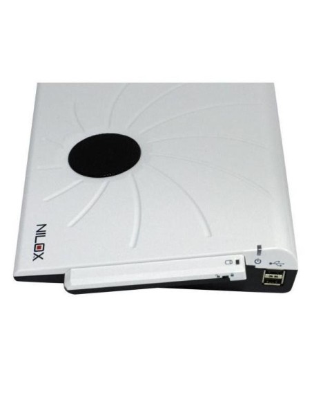 Nilox 10NXNONEDK001 replicatore di porte e docking station per laptop Bianco