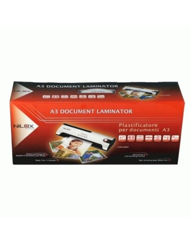Nilox PLASTIFICATORE A CALDO A3 DA TAVOLO 350 mm min