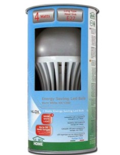 Nilox 4W LED lampada LED 5800 K E27 2