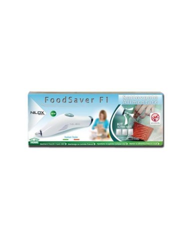 Nilox Foodsaver F1 macchina per sottovuoto Bianco